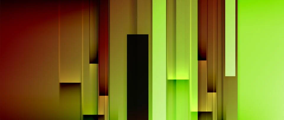 Lines dynamic geometric background. Vector illustration For Wallpaper, Banner イラスト素材