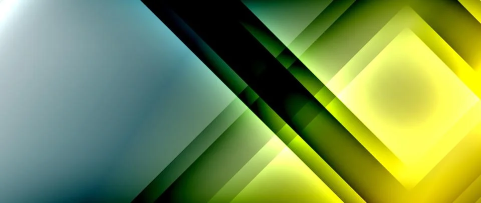 Lines dynamic geometric background. Vector illustration For Wallpaper, Banner Stock Illustration