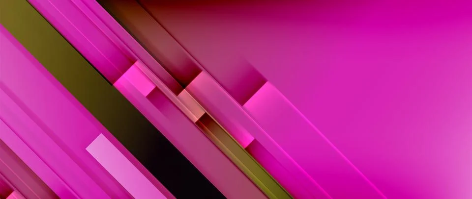 Lines dynamic geometric background. Vector illustration For Wallpaper, Banner 스톡 일러스트