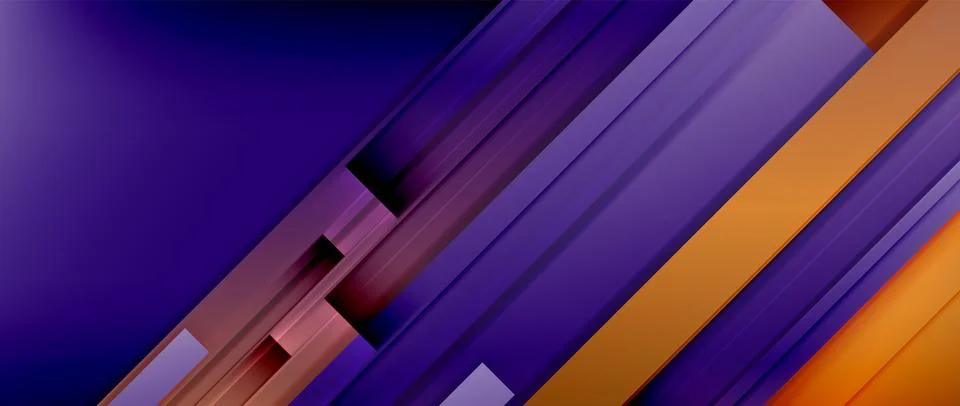 Lines dynamic geometric background. Vector illustration For Wallpaper, Banner イラスト素材