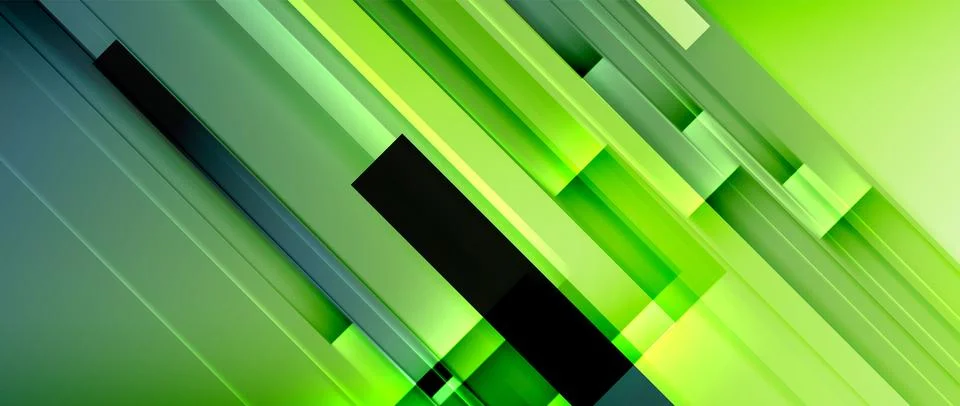 Lines dynamic geometric background. Vector illustration For Wallpaper, Banner Stock Illustration