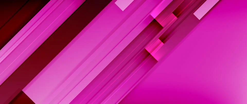 Lines dynamic geometric background. Vector illustration For Wallpaper, Banner Stock Illustration