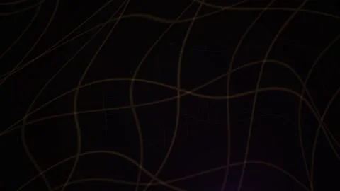 Lines Flow Dynamically on Dark Background with Glowing Purple Light Source Stock Footage 343729100