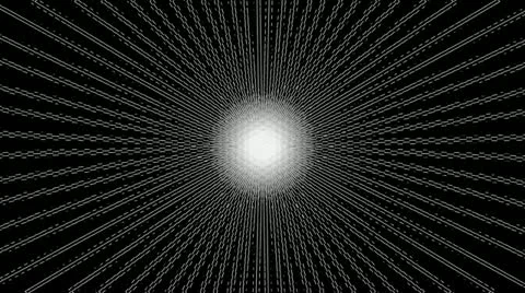 Lines flyeye zoom Stock Footage 21233736