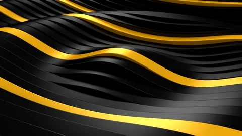 Lines Form A Wave Video stock 232523369