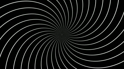 Lines hypnotize Stock Footage 18008393