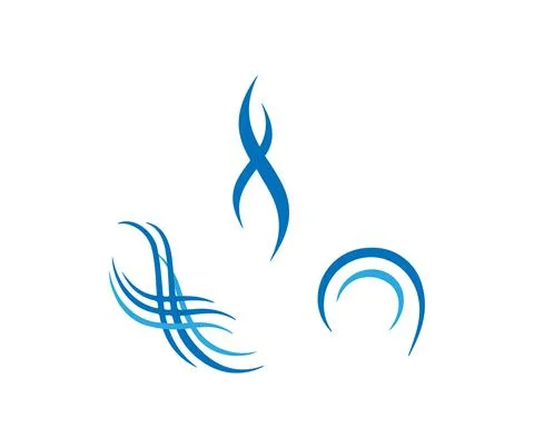 Lines icons set Stock Illustration