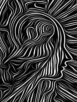 Lines of Insight Stock Illustration