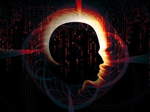 Lines of Intelligent Design 스톡 일러스트