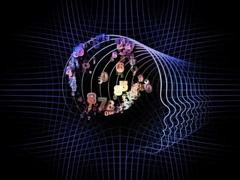 Lines of Intelligent Design イラスト素材