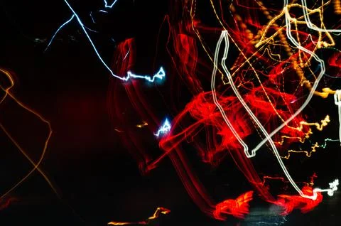 Lines of light Stock Photos