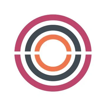 Lines loading circle flat style icon vector design Stock Illustration