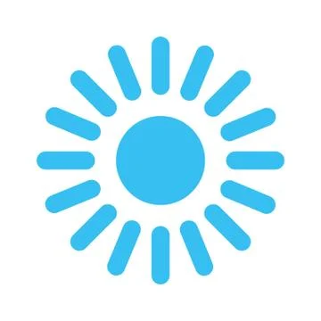 Lines loading circle flat style icon vector design Stock Illustration