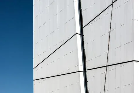 Lines in modern architecture Stock Photos