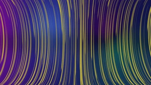 Lines Motion Video With a Pattern of Lime Lines Moving Video stock 183397365