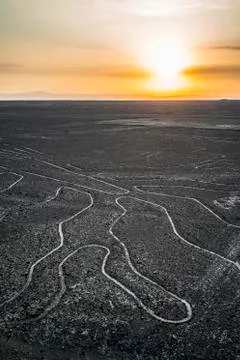 Lines of Nazca Stock Photos