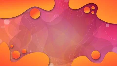 Lines orange Backgrounds and wallpapers concepts. Stock Illustration