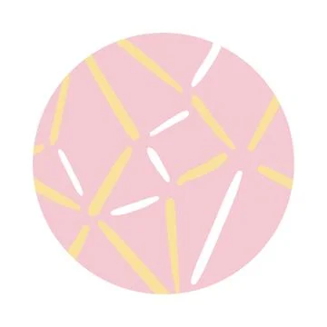 Lines organic pattern block style 스톡 일러스트