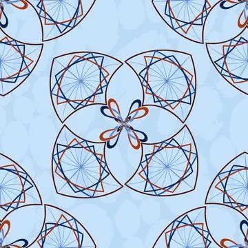 Lines ornament Illustrazione stock