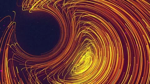 Lines Particles Abstract Background. Video stock 297737092