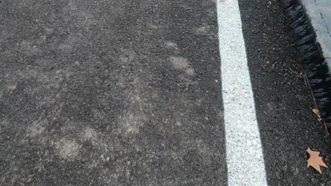 Lines on the road Stock Footage 171863289