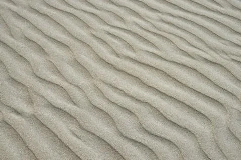 Lines in the sand of a beach Stock Photos