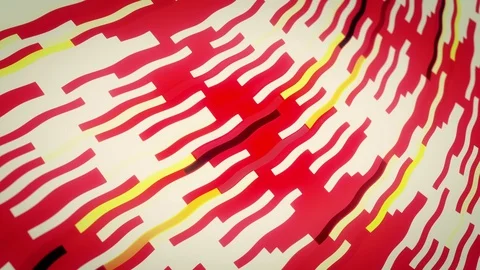 Lines seamless pattern. Loop abstract motion background. Stock Footage 117493700