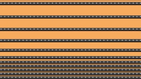 Lines with small circle dots falling on each other on yellow background. Cla Stock Footage 246681787