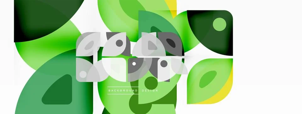 Lines, squares, circles and triangles. Geometric abstract background for Stock Illustration