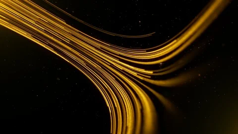 Lines structure geometric shapes and particle. Creative design element abstra Stock Footage 118427146