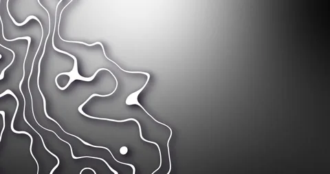 Lines tech futuristic motion background. wave abstract lines Stock Footage 237529869