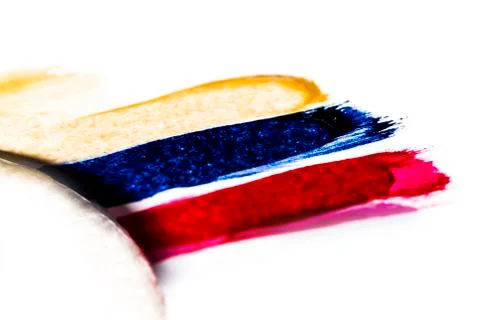 Lines from a varnish Stock Photos