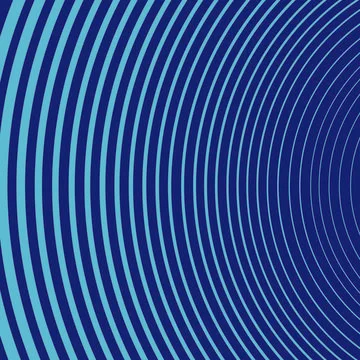 Lines wavy background abstract print pattern green round Illustrazione stock