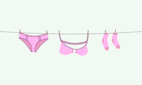 Lingerie Stock Illustration