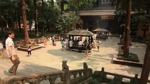 Lingyin Temple 3 Stock Footage 39604721