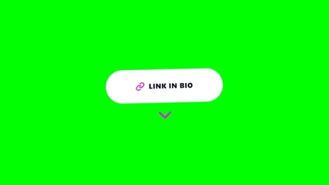 Link In Bio Arrow Callout Indicator Green Screen Motion Stockbeeldmateriaal 346968767