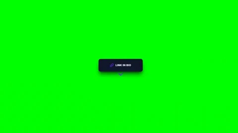 Link in bio swipe arrow indicator on green screen 库存影片 343494224
