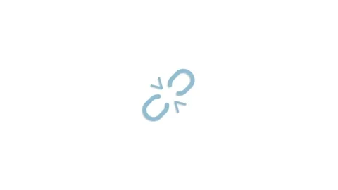 Link Building icon animation for video motion graphics Stock Footage 202959598