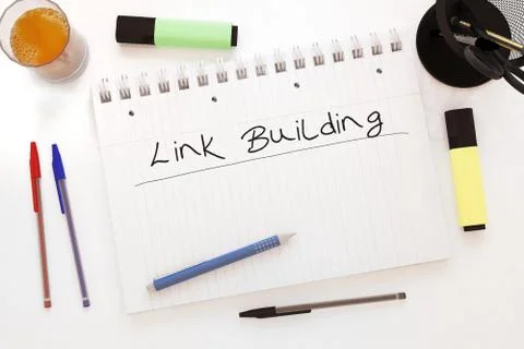 Link Building 스톡 일러스트