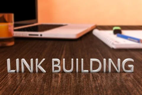 Link Building 스톡 일러스트