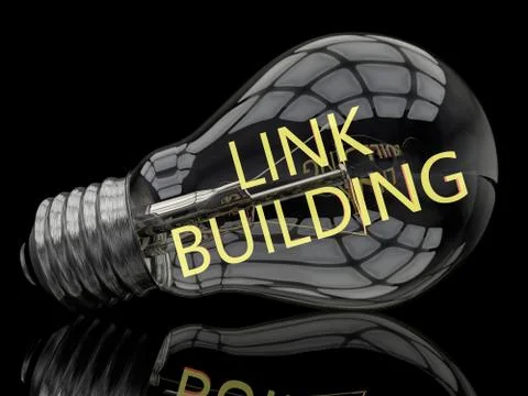 Link Building Illustrazione stock