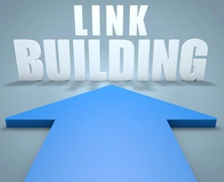 Link Building Stock Illustration