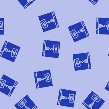 Link building seo glyph vector seamless pattern Stock Illustration