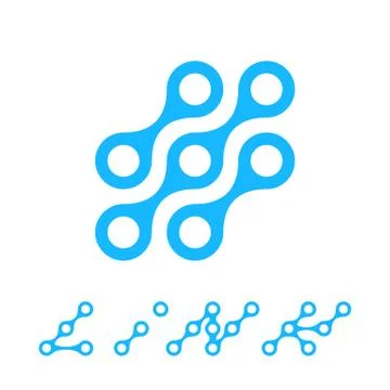 Link connection concept illustration Stock-Illustration