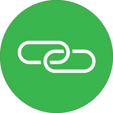 Link connection icon Stock Illustration