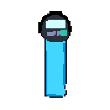 Link digital bookmark pixel art vector illustration Stock Illustration