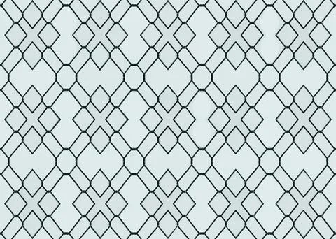Link fence with wire pattern texture illustration Stock Illustration