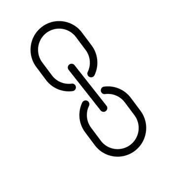 Link flat icon illustration- vector. High quality black style vector icons Stock Illustration