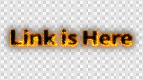 Link is Here Flame Lines Stock Footage 309474929