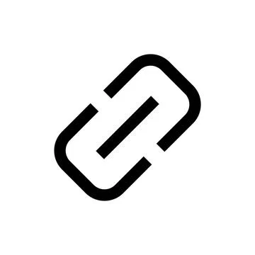 Link icon vector. Hyperlink chain sign and symbol Stock Illustration